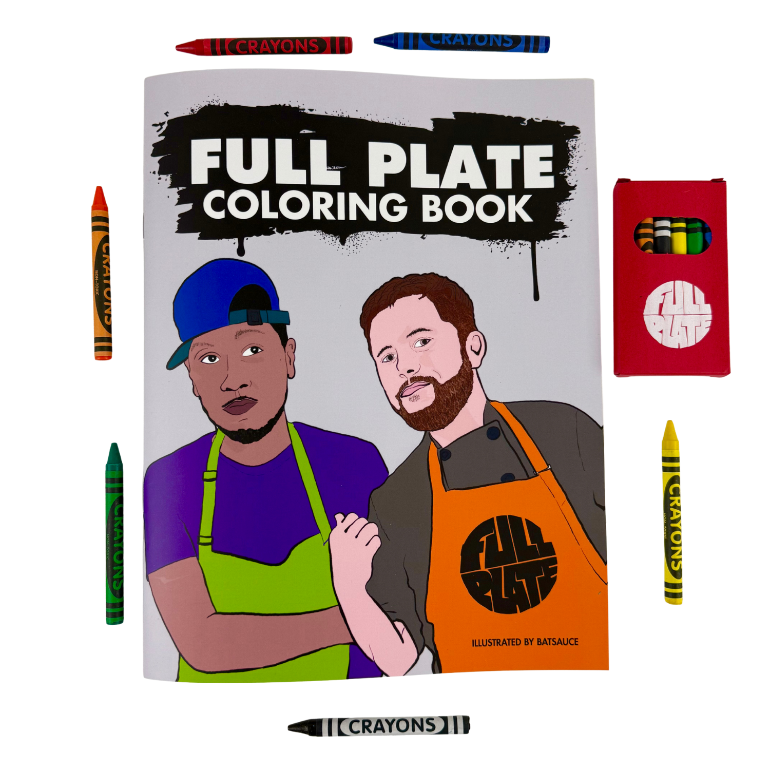 FULL PLATE Coloring Book
