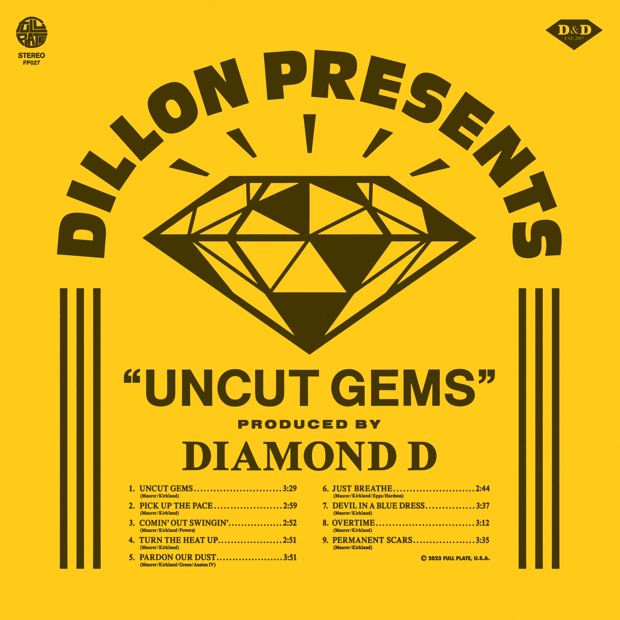 Dillon & Diamond D - Uncut Gems (FP027)